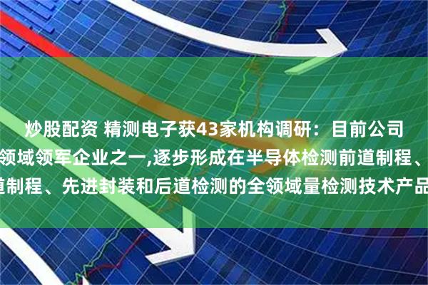 炒股配资 精测电子获43家机构调研：目前公司是国内半导体检测设备领域领军企业之一,逐步形成在半导体检测前道制程、先进封装和后道检测的全领域量检测技术产品布局（附调研问答）